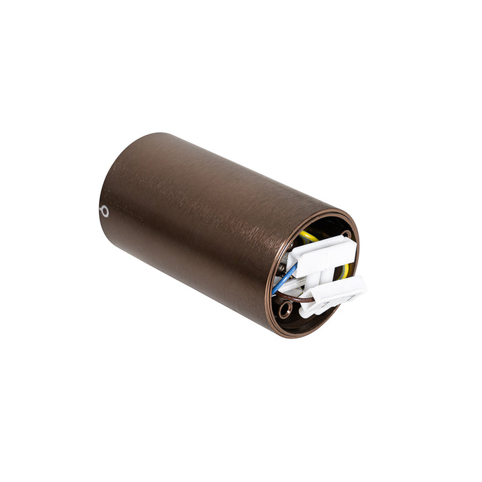 QAZQA Set van 4 moderne spots donkerbrons 5,5 cm - Tuba