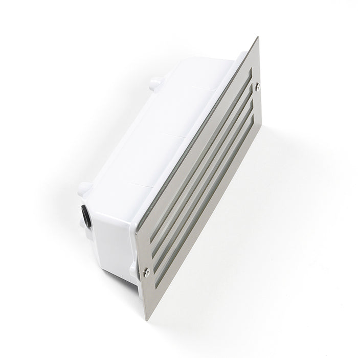 QAZQA Set van 4 moderne inbouwlampen staal IP44 - Hurricane