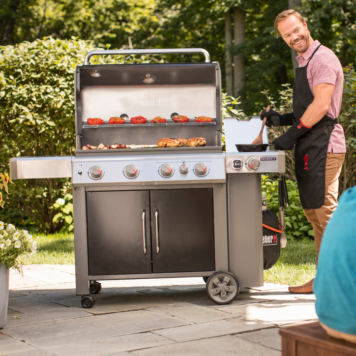 Weber Genesis II EP-435 GBS Gasbarbecue met Zijbrander B 165 x D 73,66 cm