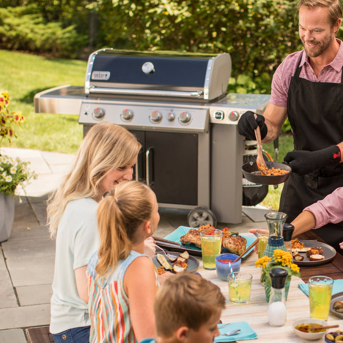 Weber Genesis II EP-435 GBS Gasbarbecue met Zijbrander B 165 x D 73,66 cm