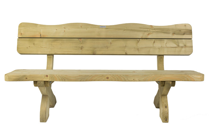 MaximaVida houten tuinbank Provence 170 cm - 60 mm houtdikte