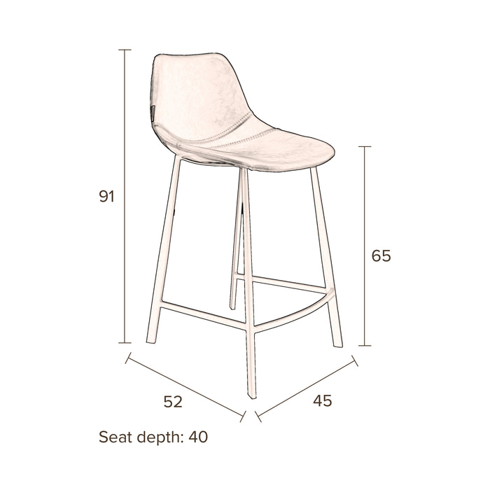 Dutchbone Franky Barkruk
