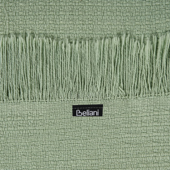 Beliani - YERBENT - Bedsprei - Groen - 200 x 220 cm - Katoen