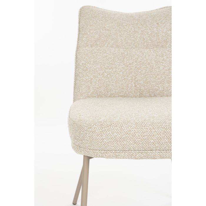 Housecraft Living Jacques Eetkamerstoelen Beige - Set van 2