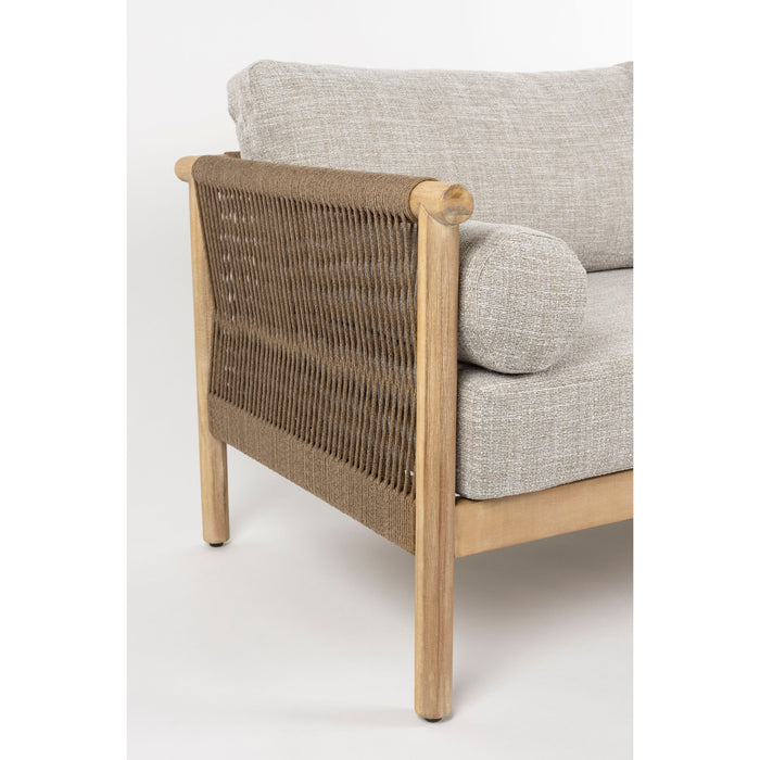 Dutchbone Oasis Outdoor Lounge Stoel - Set van 2 - Beige