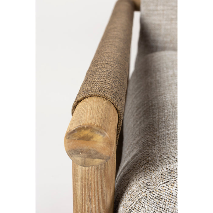 Dutchbone Oasis Outdoor Lounge Stoel - Set van 2 - Beige