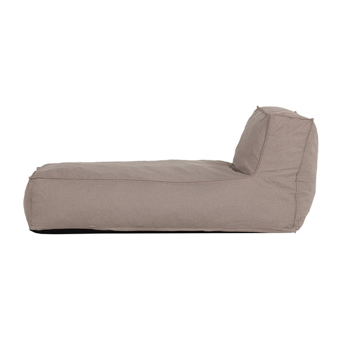 WOOOD Velora Tuin Ligbed & Loungestoel - Polyester - Zand - Set van 2