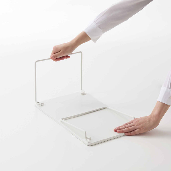 Yamazaki Tower Stapelbaar rek inklapbaar M - Wit