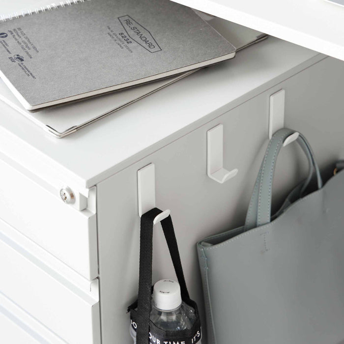 Yamazaki Tower Haak magnetisch S set van 3 - Wit