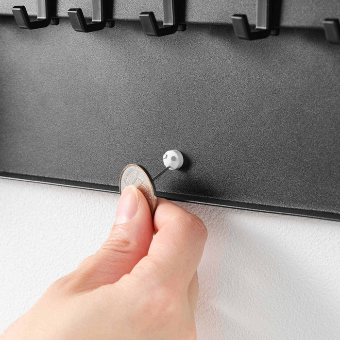 Yamazaki Tower Sleutelkastje wandmontage breed - Zwart