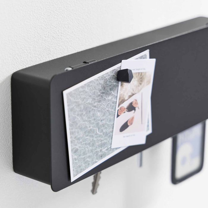 Yamazaki Tower Sleutelkastje wandmontage breed - Zwart