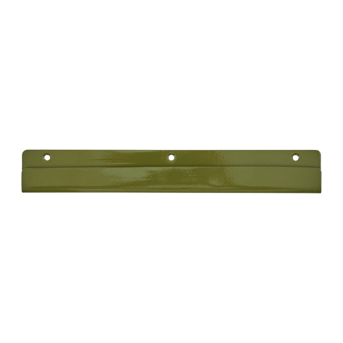 Wandplank Disk - Groen - Metaal - 50x7x20cm (BxHxD)