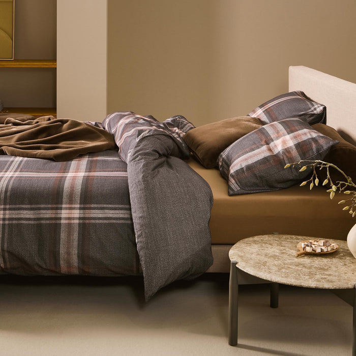 Essenza Valentina Dekbedovertrek - 200 x 220 cm - Grijs