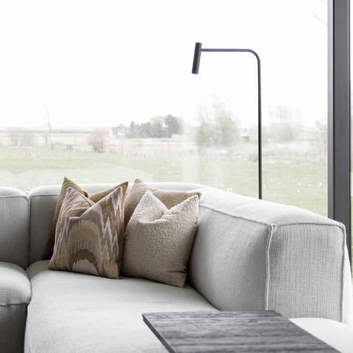 Atmooz Vloerlamp Pomery zwart - Industriele Staande Lamp