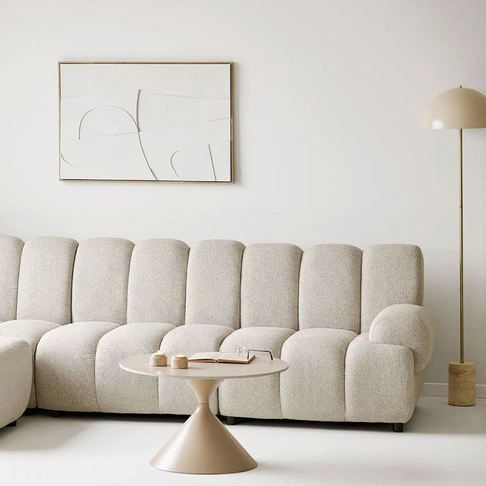 Artichok Cheryl Vloerlamp Marmer Zand - Ø40 cm