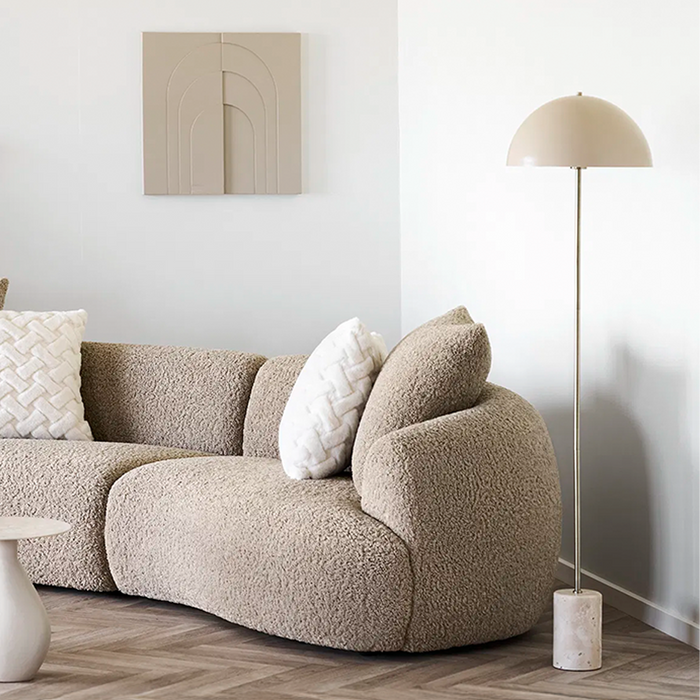 Artichok Cheryl Vloerlamp Marmer Zand - Ø40 cm