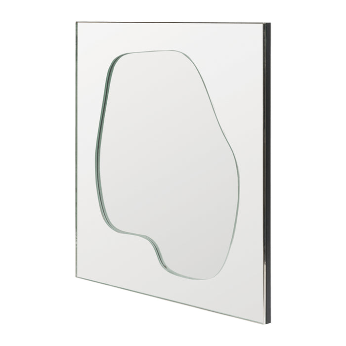 Ferm Living Folia Spiegel H 45 cm - Silver