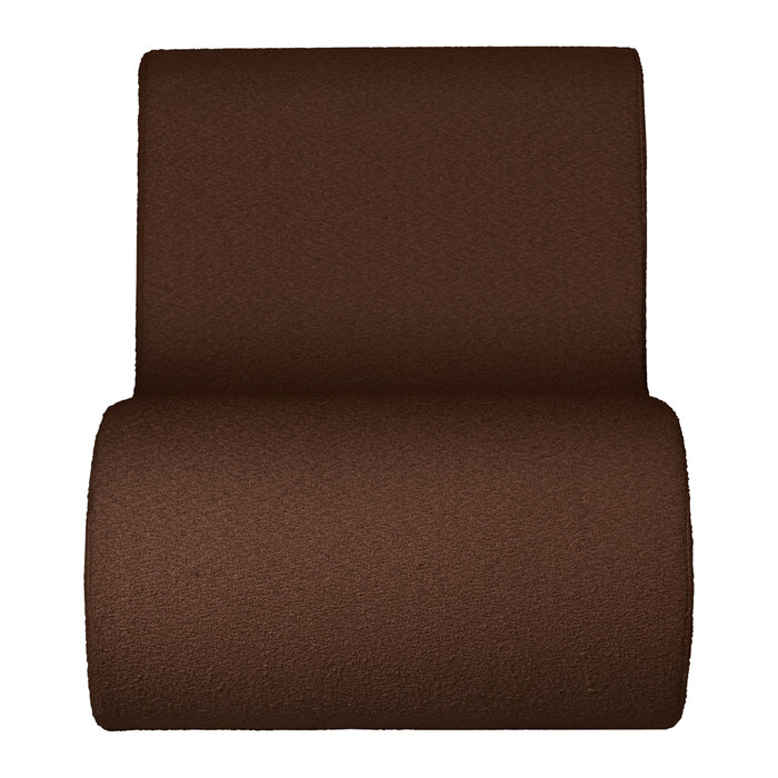 Ferm Living Rouli Center Module Loungestoel - Chestnut Brown