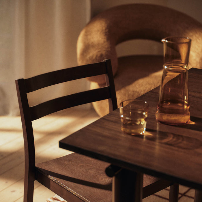 Ferm Living Boda Eetkamerstoel - Dark Stained Beech