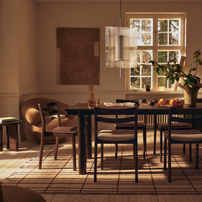 Ferm Living Boda Eetkamerstoel - Dark Stained Beech