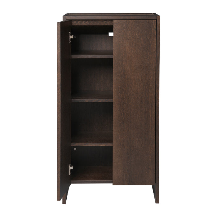 Ferm Living Parcel Hallway Kast H 110 cm - Dark Stained Oak
