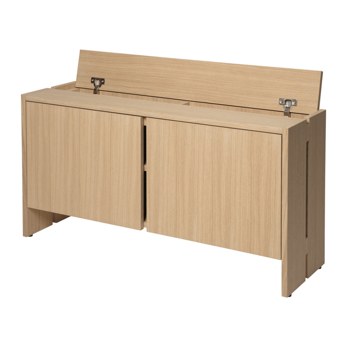 Ferm Living Parcel Hallway Kast H 50 cm - Natural Oak