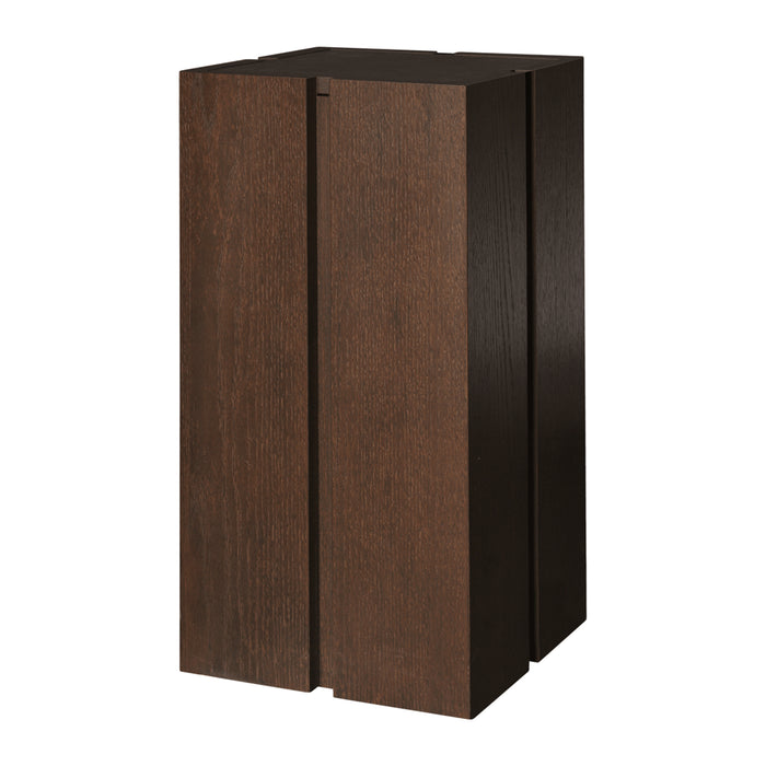 Ferm Living Parcel Pedestal Sokkel H 60 cm - Dark Stained