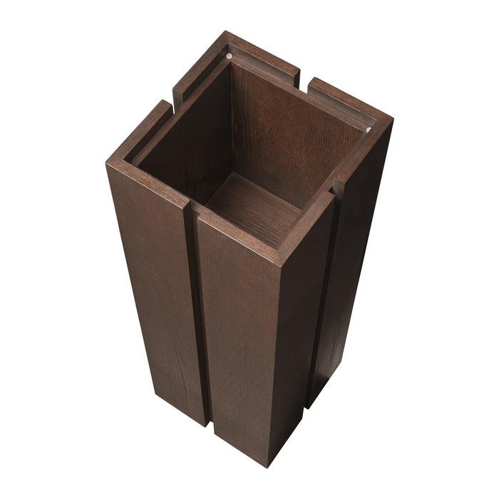 Ferm Living Parcel Pedestal Sokkel H 90 cm - Dark Stained