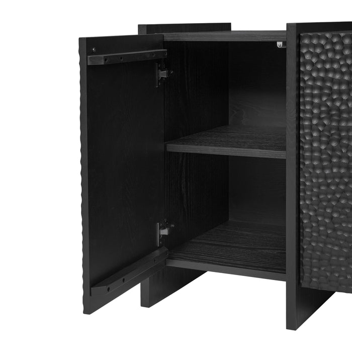 Ferm Living Scarni Dressoir - Dark Stained Ash