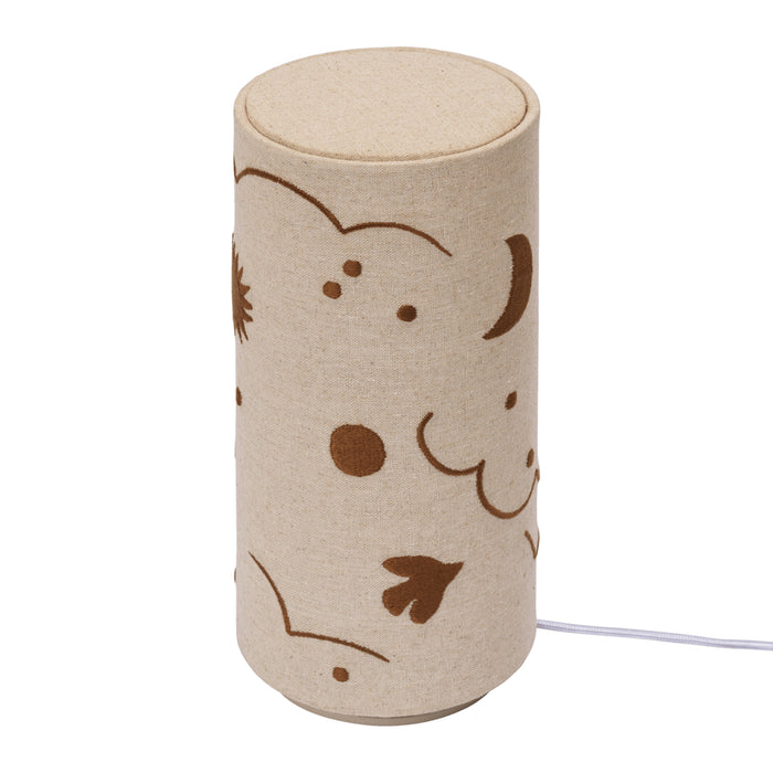 Ferm Living Skye Tafellamp - Natural / Bronze