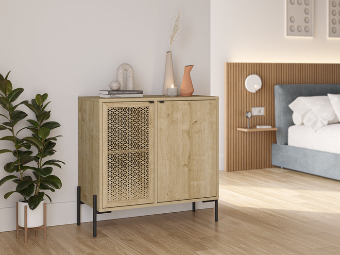 Marckeric - Kast Inca - Bruin - 83.6x40x80.3cm