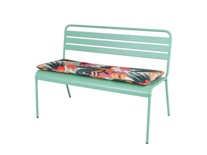 Metalen tuinbank Max 120 cm muisgrijs