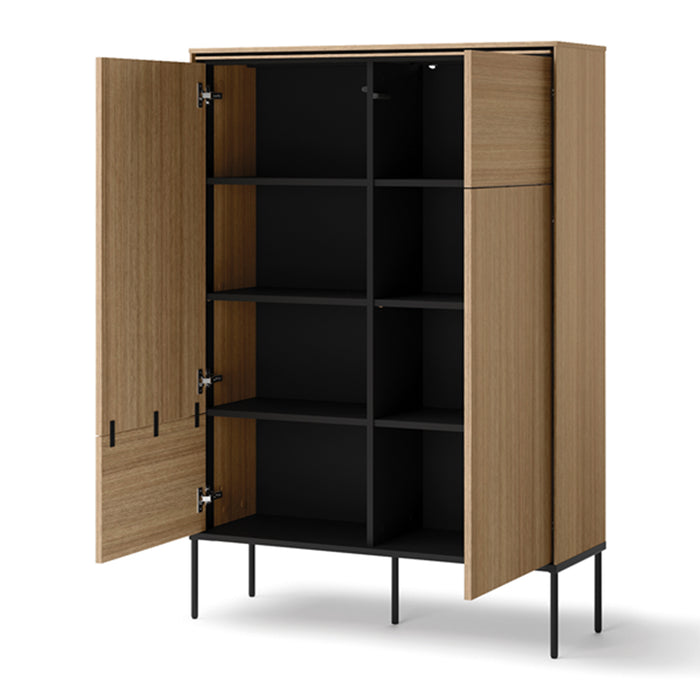 by fonQ Grain Wandkast - Eikenhout