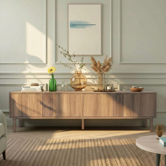 by fonQ Brux Tv-meubel - Walnoot