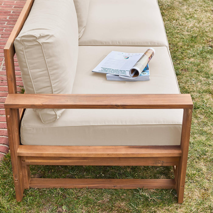 sweeek - Tuinset van hout voor 5 personen