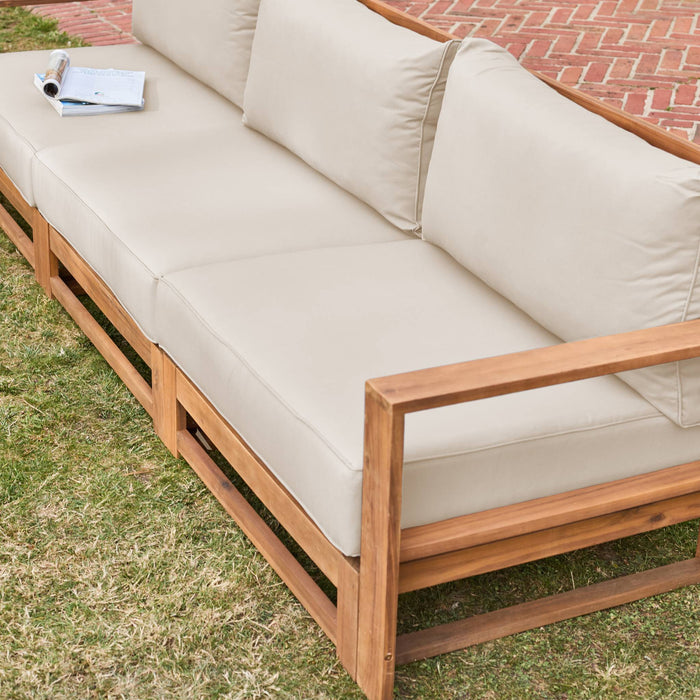 sweeek - Tuinset van hout voor 5 personen