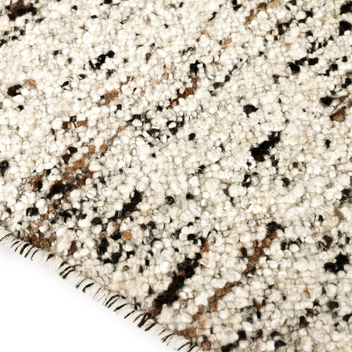 by fonQ Whisp Vloerkleed 200 x 300 cm - Ivoor / Bruin