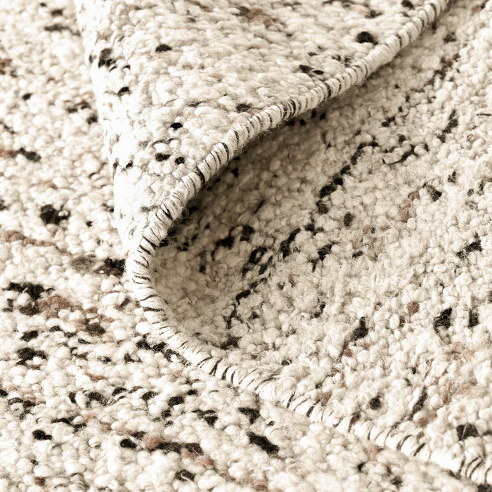 by fonQ Whisp Vloerkleed 200 x 300 cm - Ivoor / Bruin