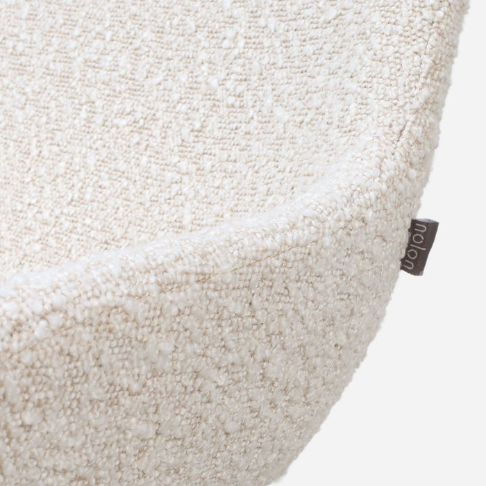 Nolon Nora-Isa Eetkamerstoelen Set van 2 - Bouclé Beige - Zwart