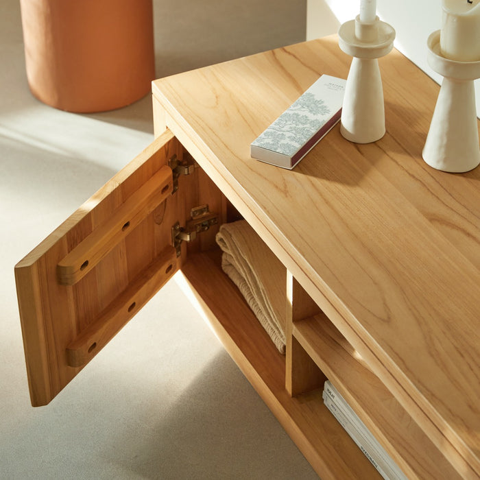 Tikamoon - Basil - Massief teakhouten tv-meubel 140 cm