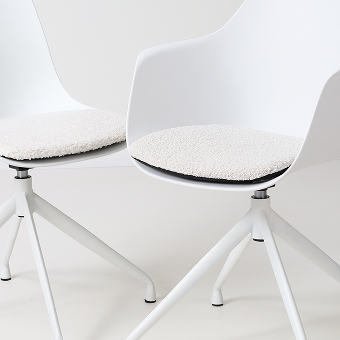 Nolon Fem Stoelkussen Bouclé Beige