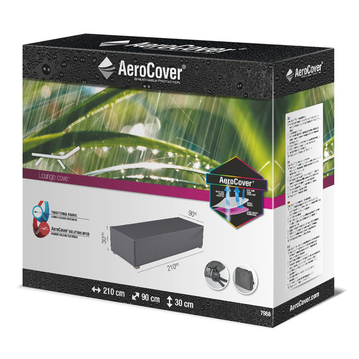 AeroCover Loungebedhoes - H 30 x B 90 x D 210 cm