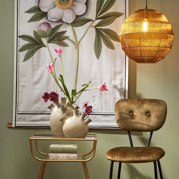 Mica Decorations Saul Tulpvaas H 30,5 cm - Grijs