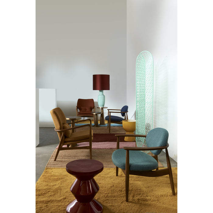 POLSPOTTEN Peggy Loungestoel - Oker