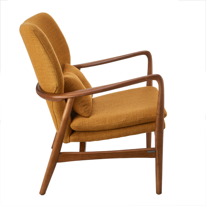 POLSPOTTEN Peggy Loungestoel - Oker