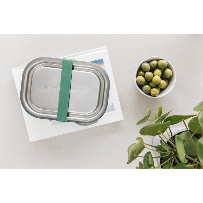 Black+Blum RVS Lunchbox - 1 Ltr - Oranje