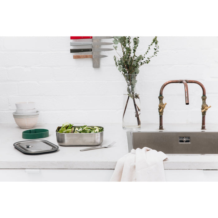 Black+Blum RVS Lunchbox - 1 Ltr - Oranje