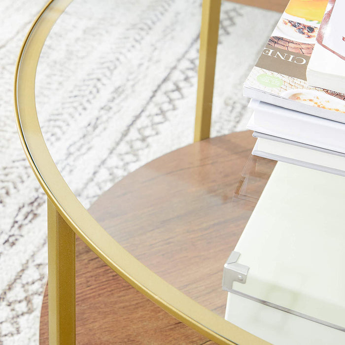 Nancy's Laramie Salontafel - modern - Bruin