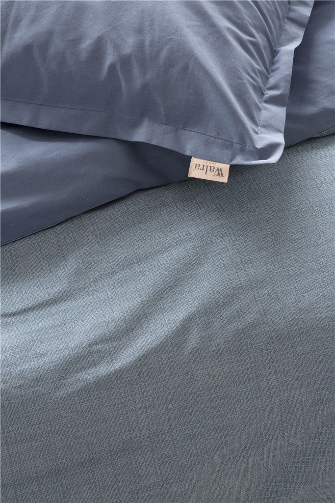 Walra - Dekbedovertrek Vintage Club - 240x220 - Blauw