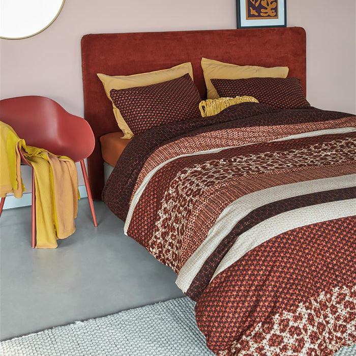 Beddinghouse Gino Dekbedovertrek 240 x 220 cm - Terra